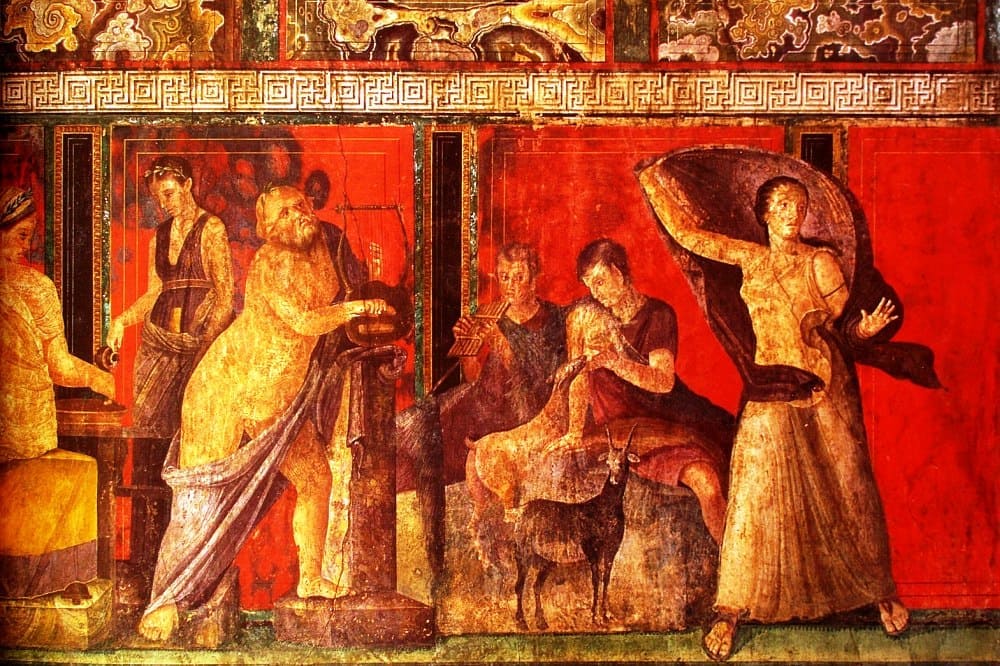 Помпеянские фрески - великая история создания и интересные факты
