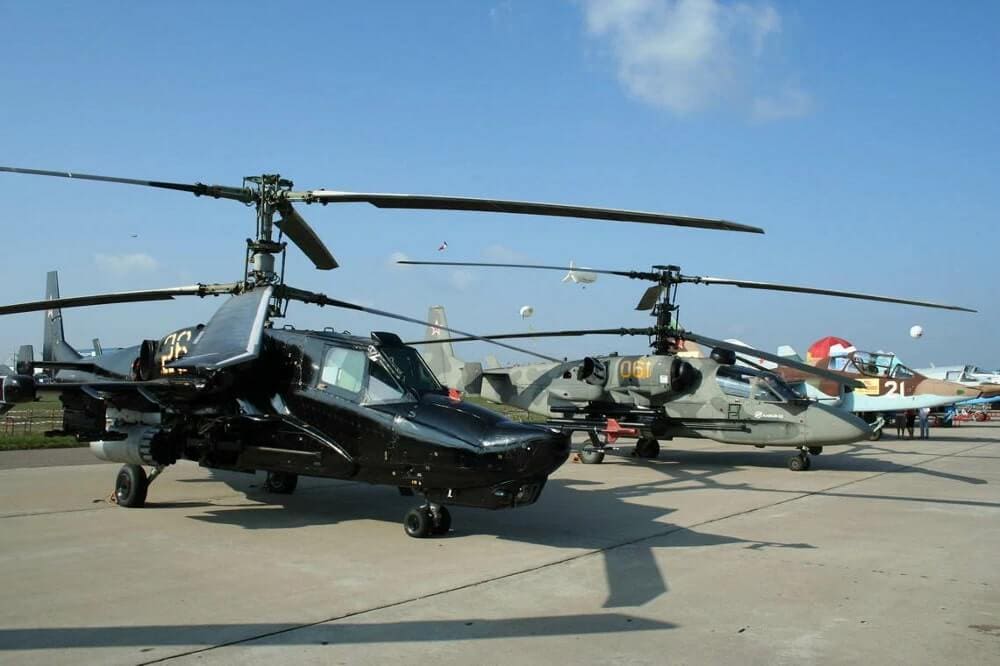 Вертолеты Ка-50 «Черная акула» и КА-52 «Аллигатор» - создание и факты